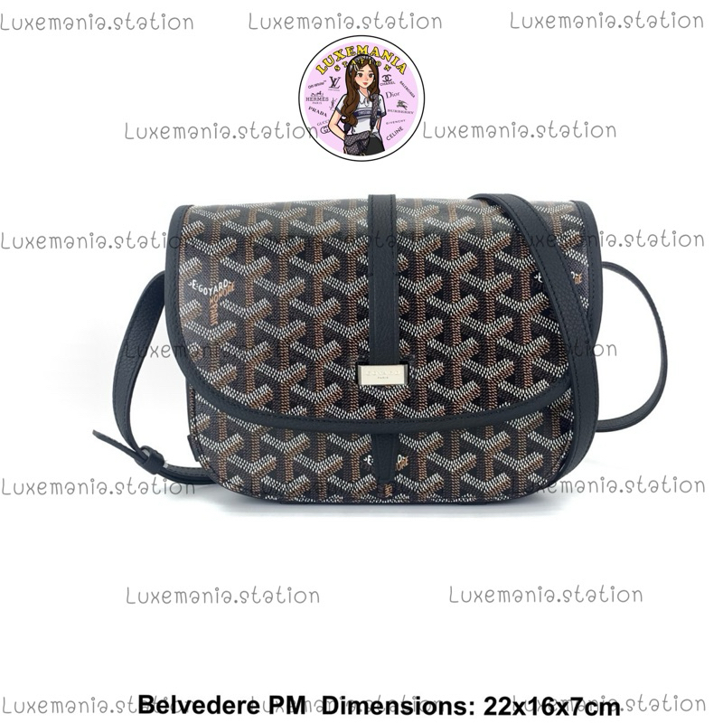 👜: New!! Goyard Belvedere Bag Size PM ‼️ก่อนกดสั่งรบกวนทักมาเช็คสต๊อคก่อนนะคะ‼️