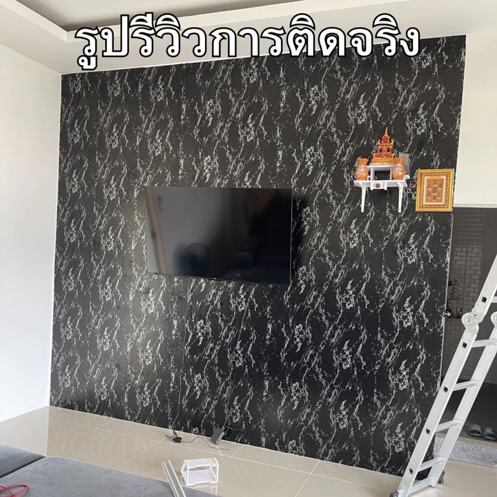 สติ๊กเกอร์วอลเปเปอร์ 0.45x10m มีกาว กันน้ำ ตกแต่งห้อง thumbnail 7