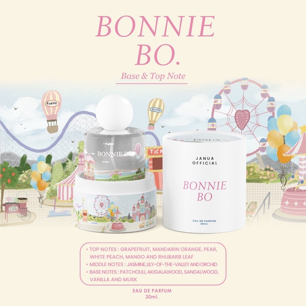 น้ำหอมแจนยัวร์ Janua Perfume กลิ่น Bonnie Bo บอนนี่ โบ