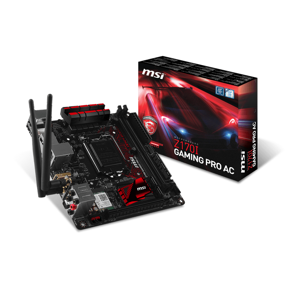 MAINBOARD (เมนบแร์ด) 1151 MSI Z170I GAMING PRO AC WIFI (Mini-ITX) ตัวท็อป พร้อมส่ง