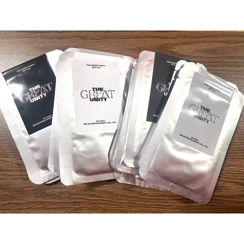 (พร้อมส่ง) การ์ด NCT127 THE GREAT UNITY trading card set A B C D ver แบบไม่แกะ