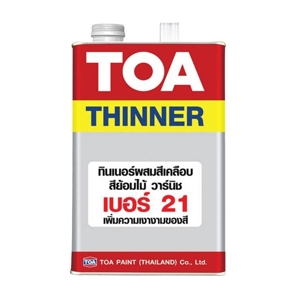 TOA ทินเนอร์สีเคลือบ เบอร์ 21 0.946 ลิตร