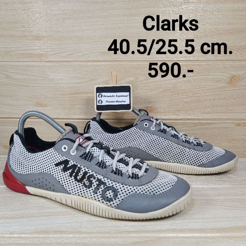 รองเท้ามือสอง Clarks 40.5/25.5 cm.