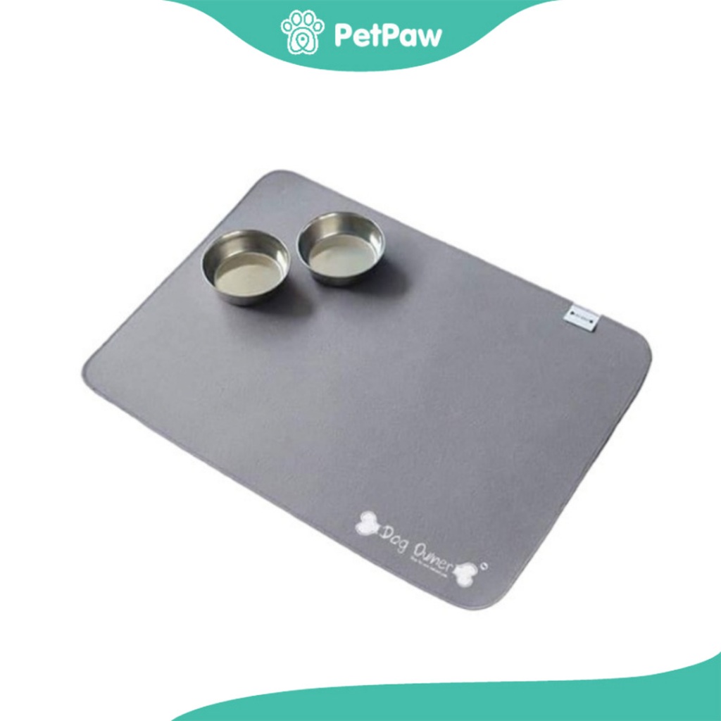Pee Pad Multi Care แผ่นรองฉี่ สำหรับสุนัข แมว แบบซักได้ ซึมซับไว Size S 31x46 Cm. (สีเทา)(1pcs)