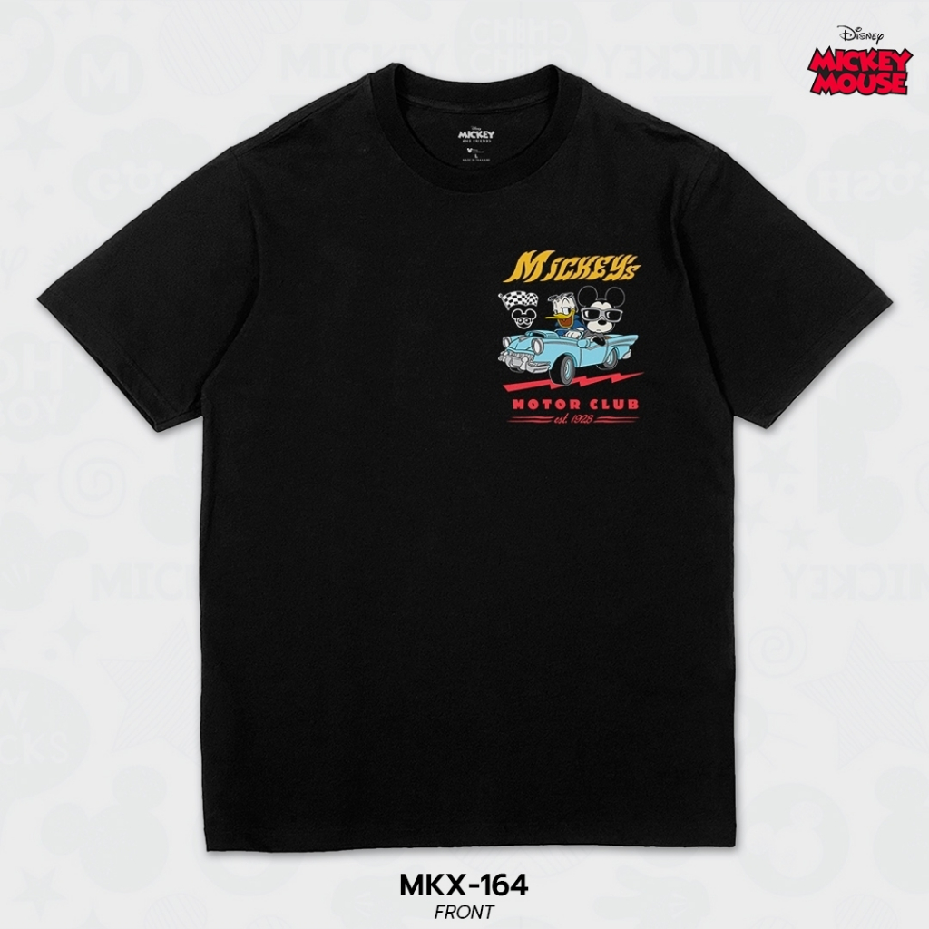 Power 7 Shop เสื้อยืดการ์ตูน มิกกี้เมาส์ ลิขสิทธ์แท้ รูปที่ 2