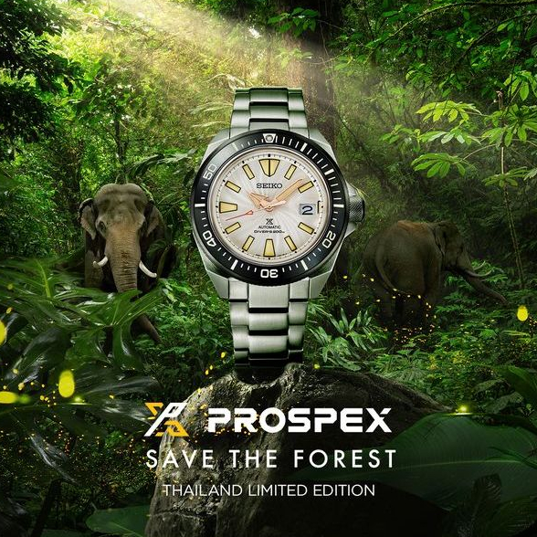 นาฬิกาข้อมือผู้ชาย SEIKO PROSPEX THAI ELEPHANT LIMITED EDITION รุ่น SRPK57K ขนาดตัวเรือน 43.8 มม.