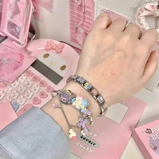 อุปกรณ์ใส่อิตาเลี่ยนชาร์ม เครื่องมือถอดสร้อยข้อมือ สเตนเลส สไตล์อิตาลี italian charm bracelet