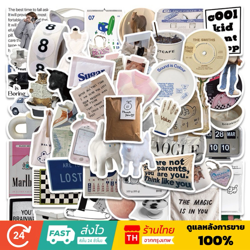 💥จัดส่งไว💥(138)สติกเกอร์รูปข้าวของเครื่องใช้ชีวิตประจำวัน