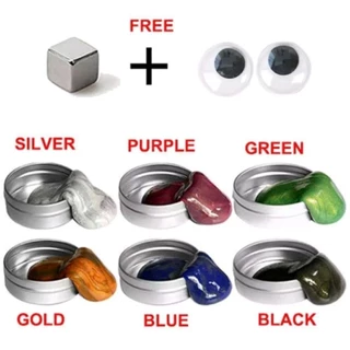 ของเล่น สไลม์แม่เหล็ก โคลนแม่เหล็ก ดินโพลิเมอร์ ดินน้ำมันแม่เหล็ก ของเล่นบรรเทาความเครียด
