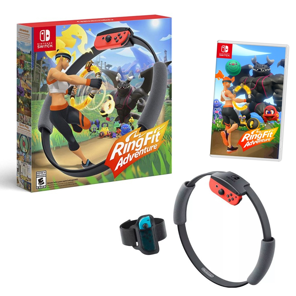[เกมขายดี พร้อมส่ง] Nintendo Switch Game Ringfit  Adventure Asia English // Ring Fit เกม ริงฟิต แอดเวนเจอร์ ภาษาอังกฤษ