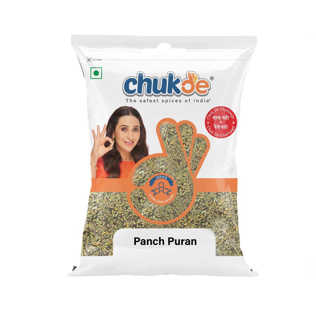 Chukde Spices Panch Puran Five spices Mixture100G เครื่องเทศรวม 5 ชนิด