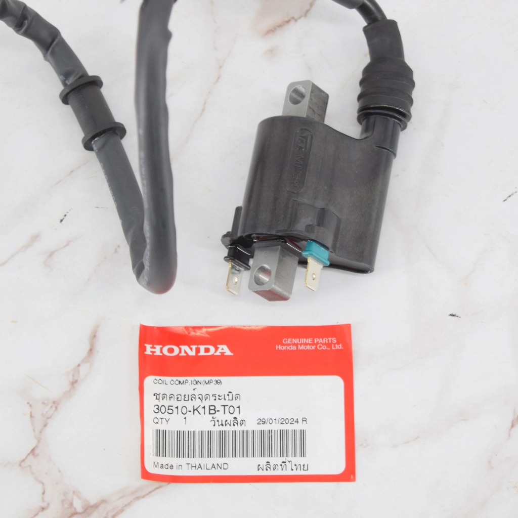 ชุดคอยล์จุดระเบิด Forza350  ปี2018-2019 แท้ศูนย์ฮอนด้า ราคา/1ชิ้น 30510-K1B-T01