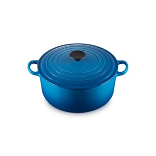 หม้อเหล็กหล่อทรงกลม ขนาด 26 ซม. สีน้ำเงิน TRADITION ROUND CA…