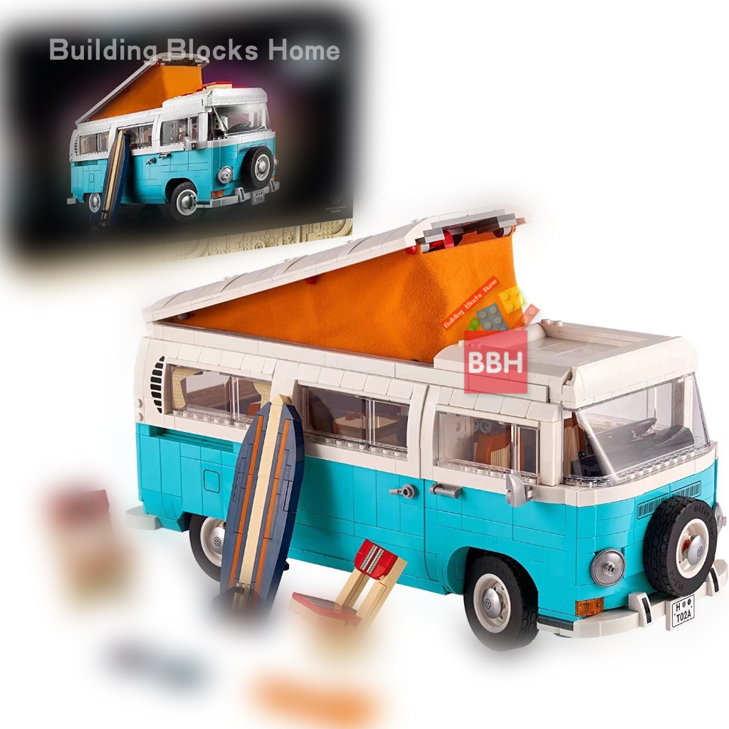 ⚡จัดส่งตลอด 24 ชั่วโมง ⚡Compatible lepin Technic Toy Building Blocks Volkswagen T2 10279（2207+PCS）