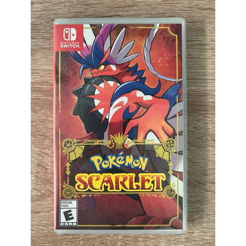 แผ่นเกมส์ Nintendo switch : Pokemon Scarlet(มือสอง)