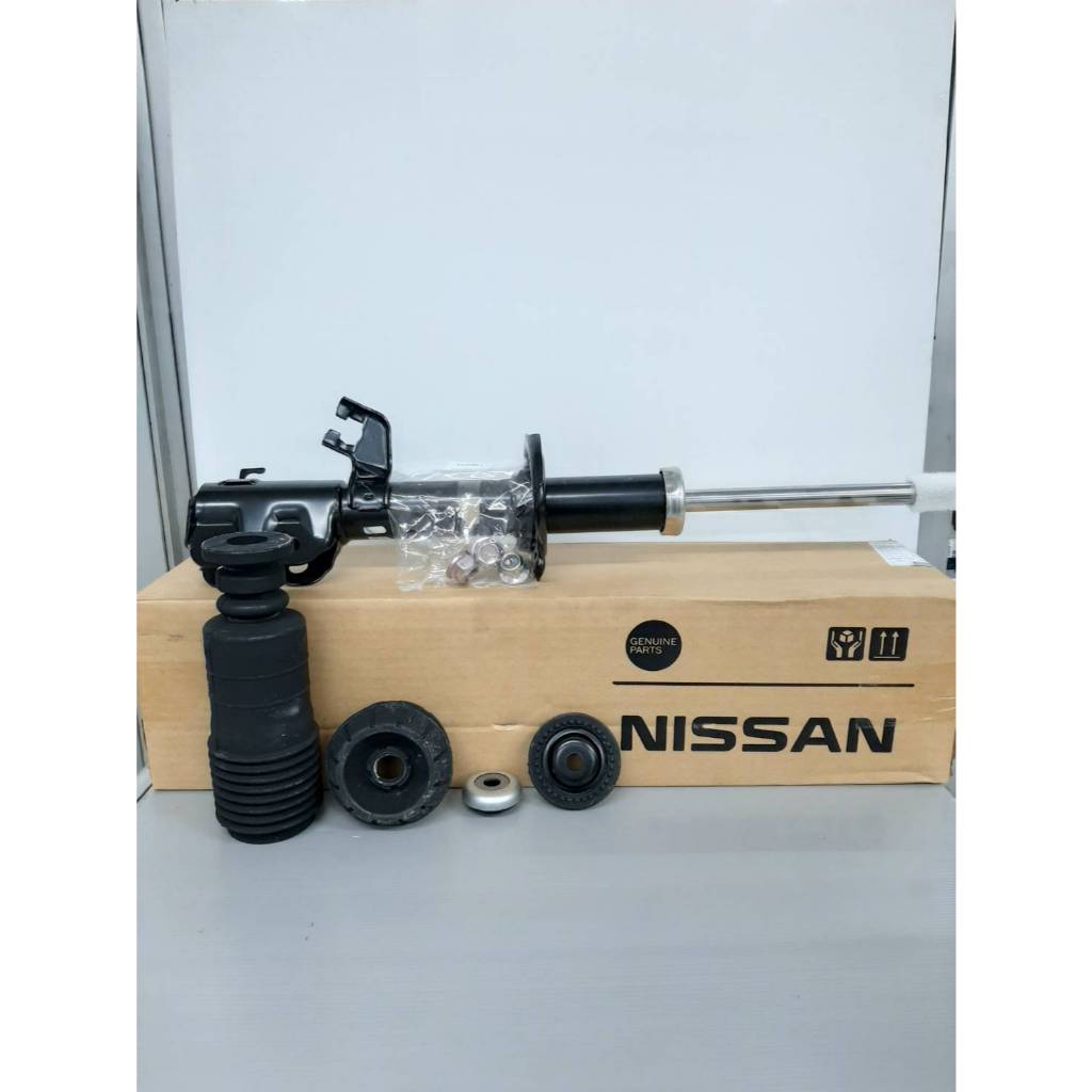 ชุดโช็คหน้า ซ้าย LIFT  Nissan March K13 E4303-1HJ1A ราคาทั้งชุดได้ของตามรูปที่ลง  (เป็นอะไหล่แท้ Nissan)