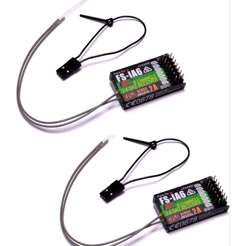 (สินค้าในไทยพร้อมส่ง) Flysky FS-iA6 6Ch Receiver 2.4G รีซีพเวอร์