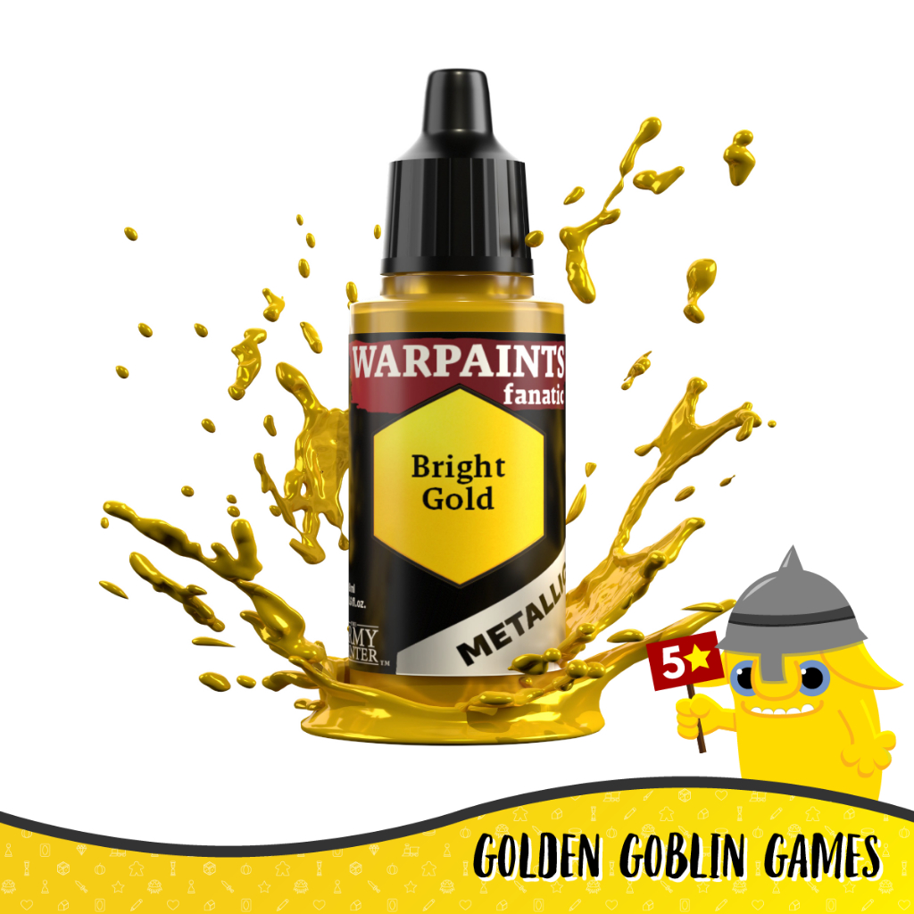 Warpaints Fanatic: Metallic: Bright Gold (K9)