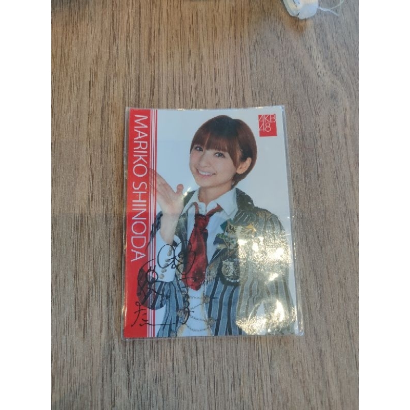 AKB48 Trading Card Mariko Shinoda
