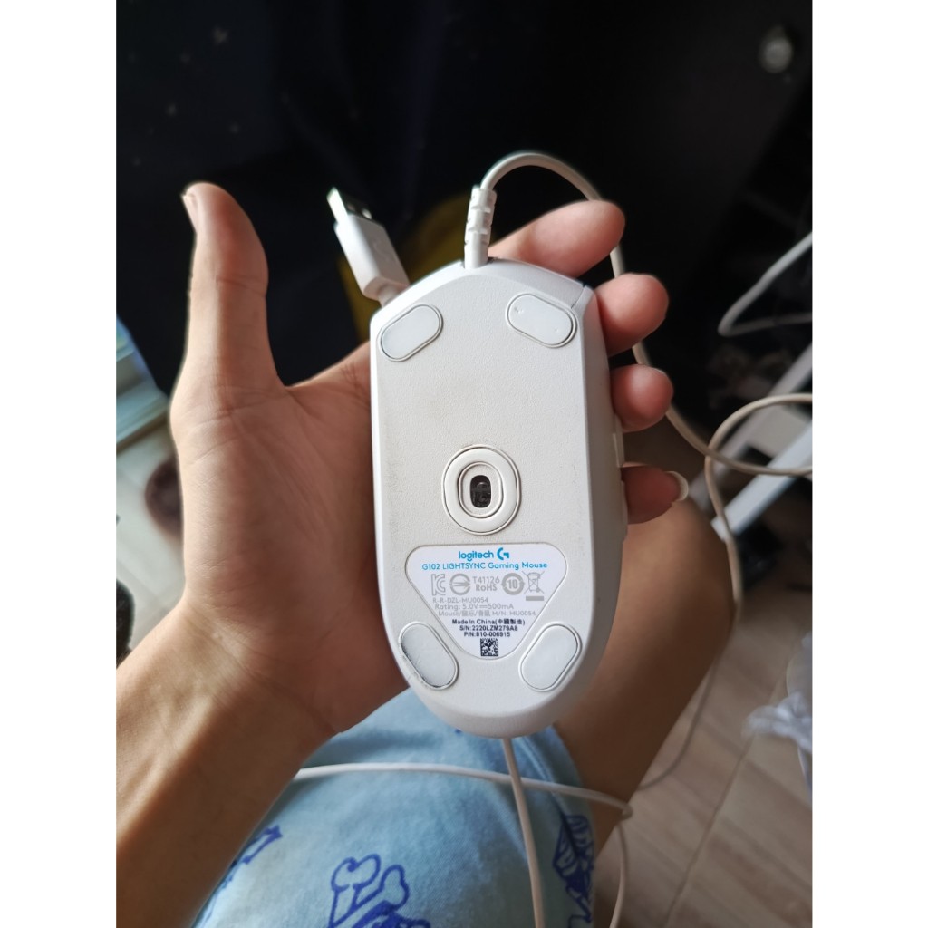 Logictech gaming mouse G102 lightsync argb ส่งฟรี