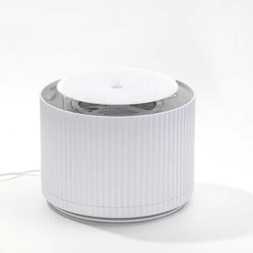 Furrytail Clear Drinking Fountain - White