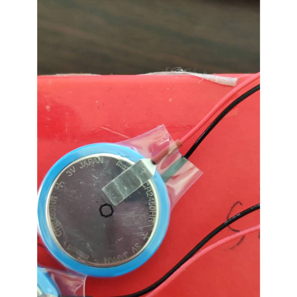 CR2450HR CR2450 2450 FX3U-32BL 3V แบตเตอร์รี่maxwell ของแท้!! แจ็กกลม  ของ ใหม่ ปี2024 PANASONICขาห่