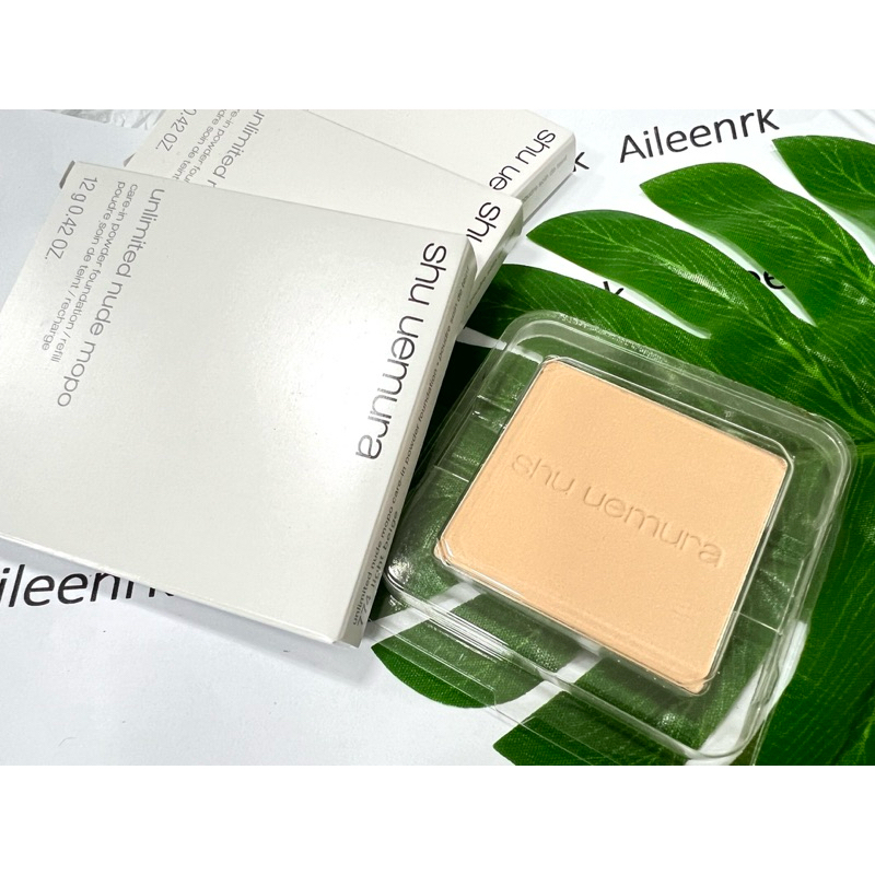 shuuemura unlimitied nude mopo powder foundation/refill