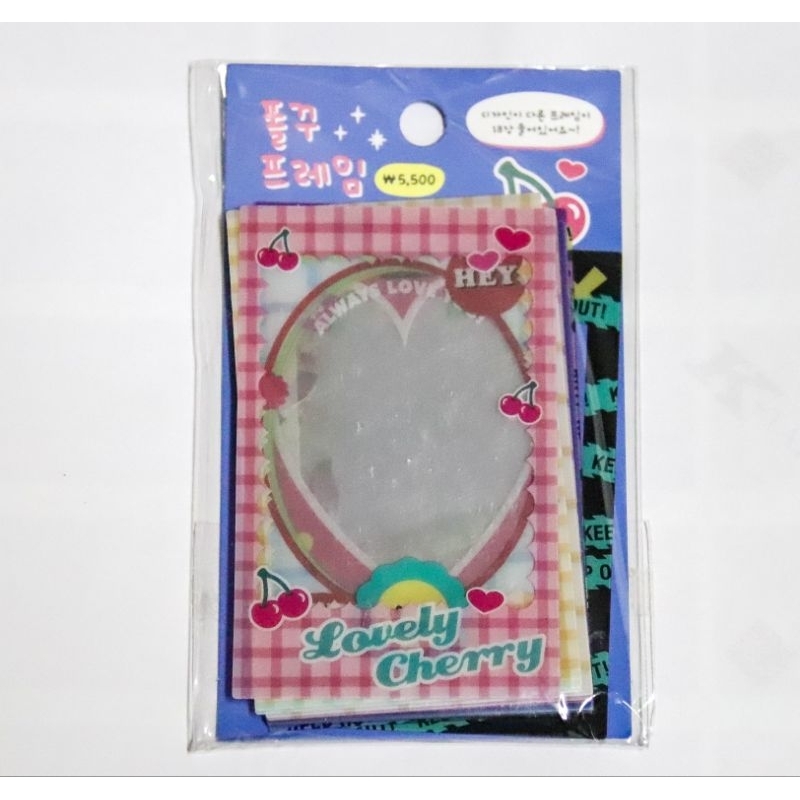 frame card การ์ดใส [พร้อมส่ง]