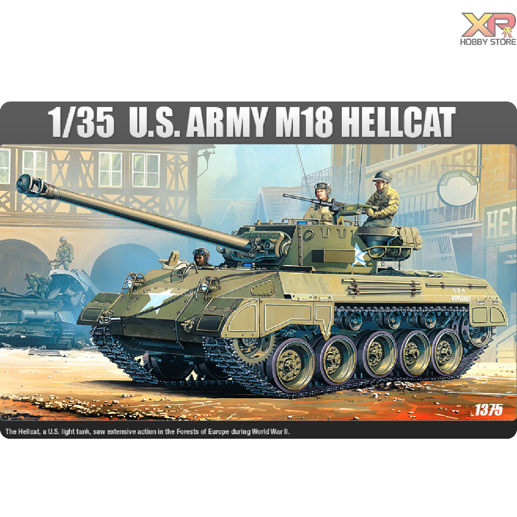[Academy Model] 1/35: M-18 HELLCAT (AC 13255)