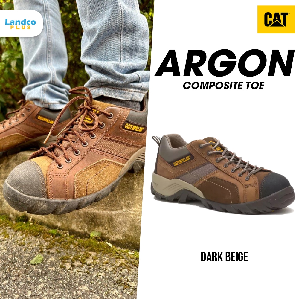 CAT Caterpillar รองเท้าเซฟตี้ สำหรับผู้ชาย M Argon Composite Toe P712529 (6500)