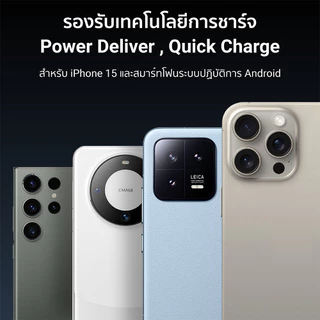 CUKTECH CTC315P สายชาร์จ iPhone 16 / iPhone 17 ไนลอนถัก USB-C to USB-C 60W 1.5 เมตร ชาร์จเร็ว PD, QC -2Y