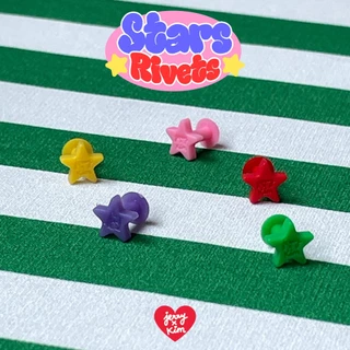 The Stars Rivets Jerryxkimdotstick⭐️ หมุดดาว