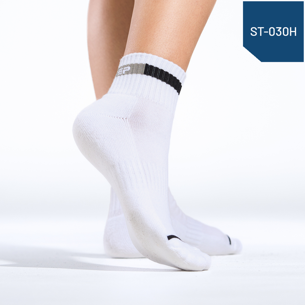 D-STEP ถุงเท้าครึ่งขนหนู ข้อสั้น/ ST-030H / ใส่ลำลอง ใส่ออกกำลังกาย