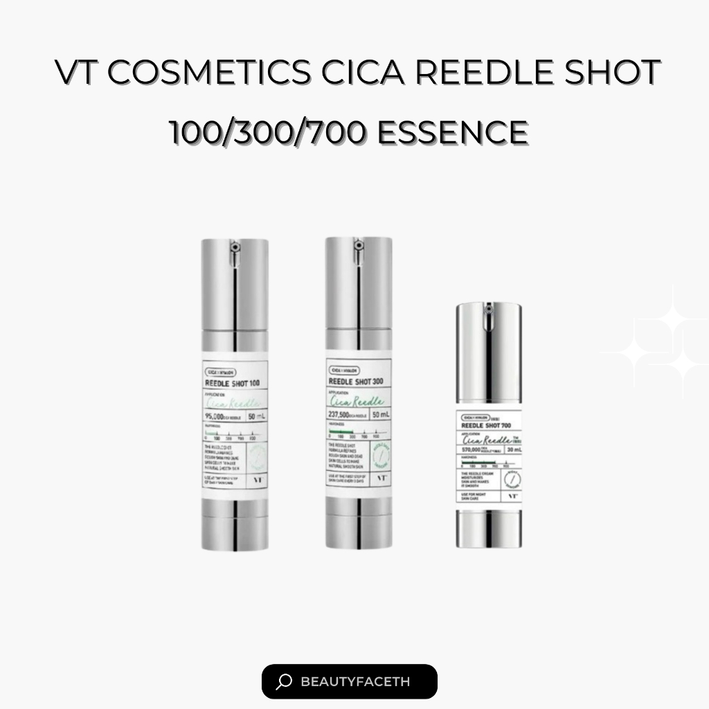 VT COSMETICS CICA Reedle Shot 100/300/700 Essence ไมโครซิกก้า ปริมาณ 50 ml.