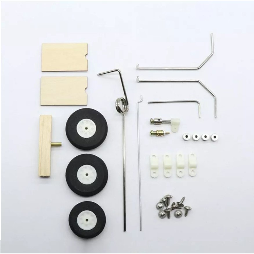 (สินค้าในไทยพร้อมส่ง) ชุดล้อ ลงจอด Su27  F22 สำหรับเครื่องบินบังคับโฟม