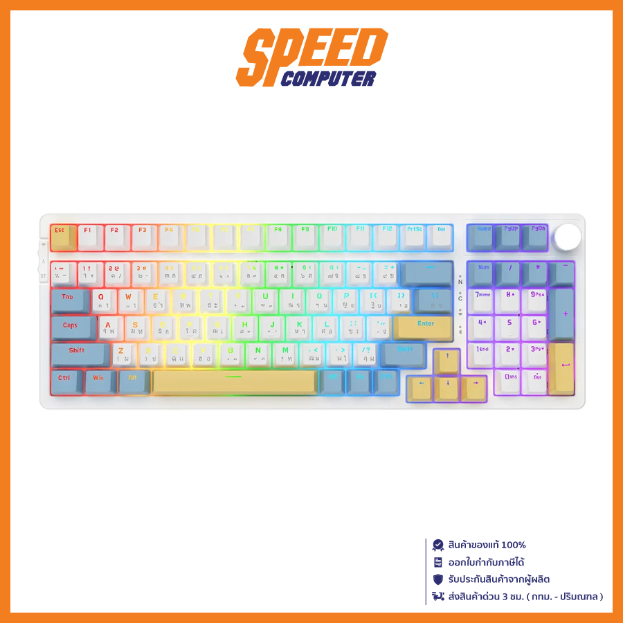 AJAZZ AK992 Summer Loop RED SWITCH KEYBOARD(คีย์บอร์ด) || By Speed Computer