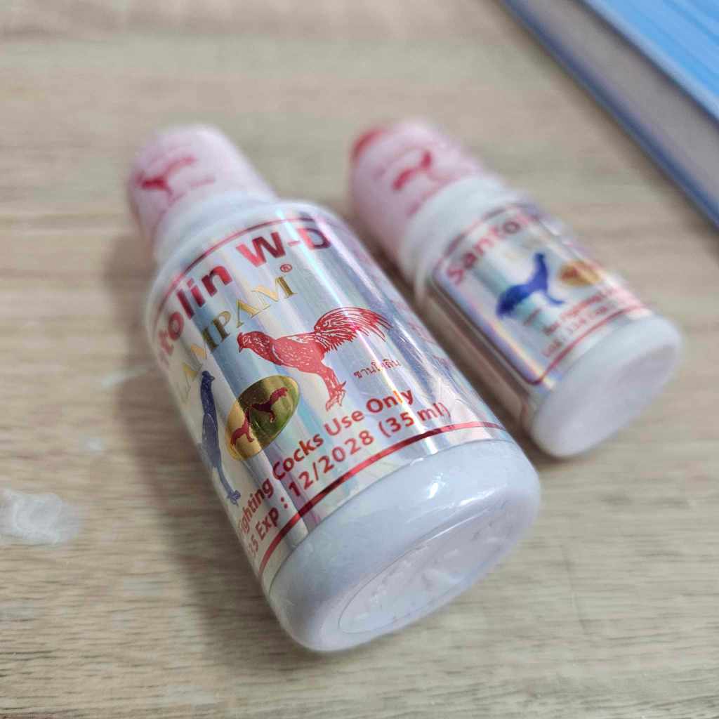 ซานโตลิน ไก่ดุดัน 15ml.35ml,60ml อาหารไก่ ชุดเลี้ยงไก่ลำปำ - รูปที่ 3