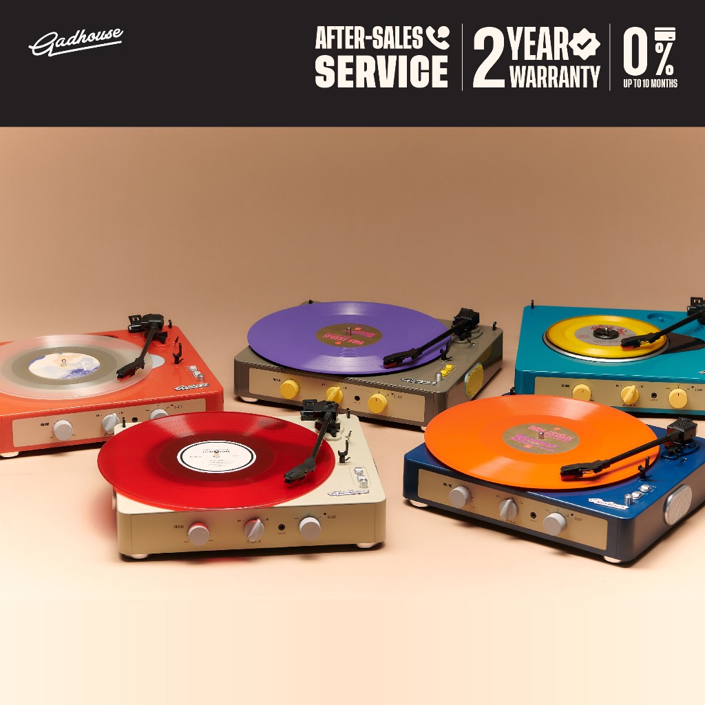 Gadhouse Brad Retro MKII | เครื่องเล่นแผ่นเสียง Gadhouse Brad Retro MKII (Bluetooth 5.3)