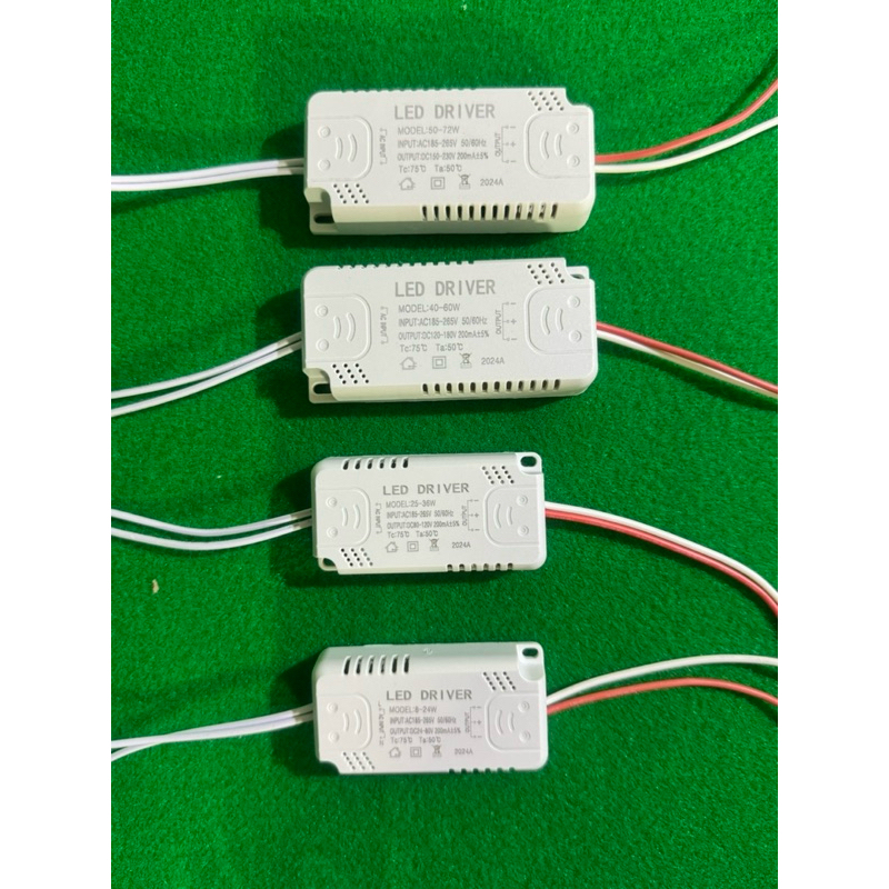 LED driver  AC220V 12w-72w(แลือกได้)