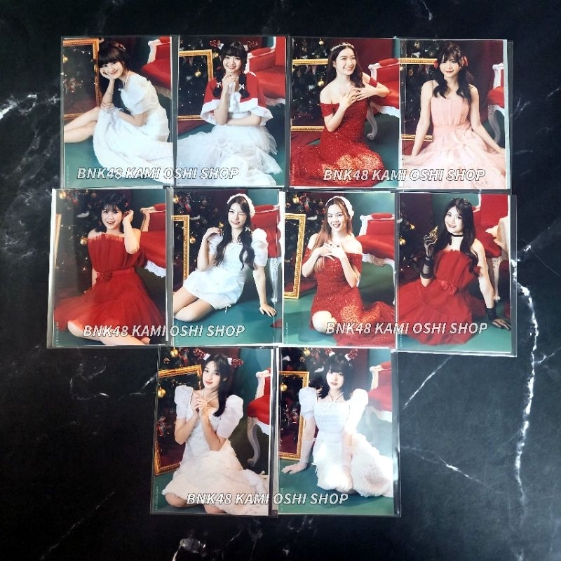 BNK48 รูปสุ่ม ปก photoset Lucky bag 2024 48TH Christmas Party แอคพิเศษ Special act