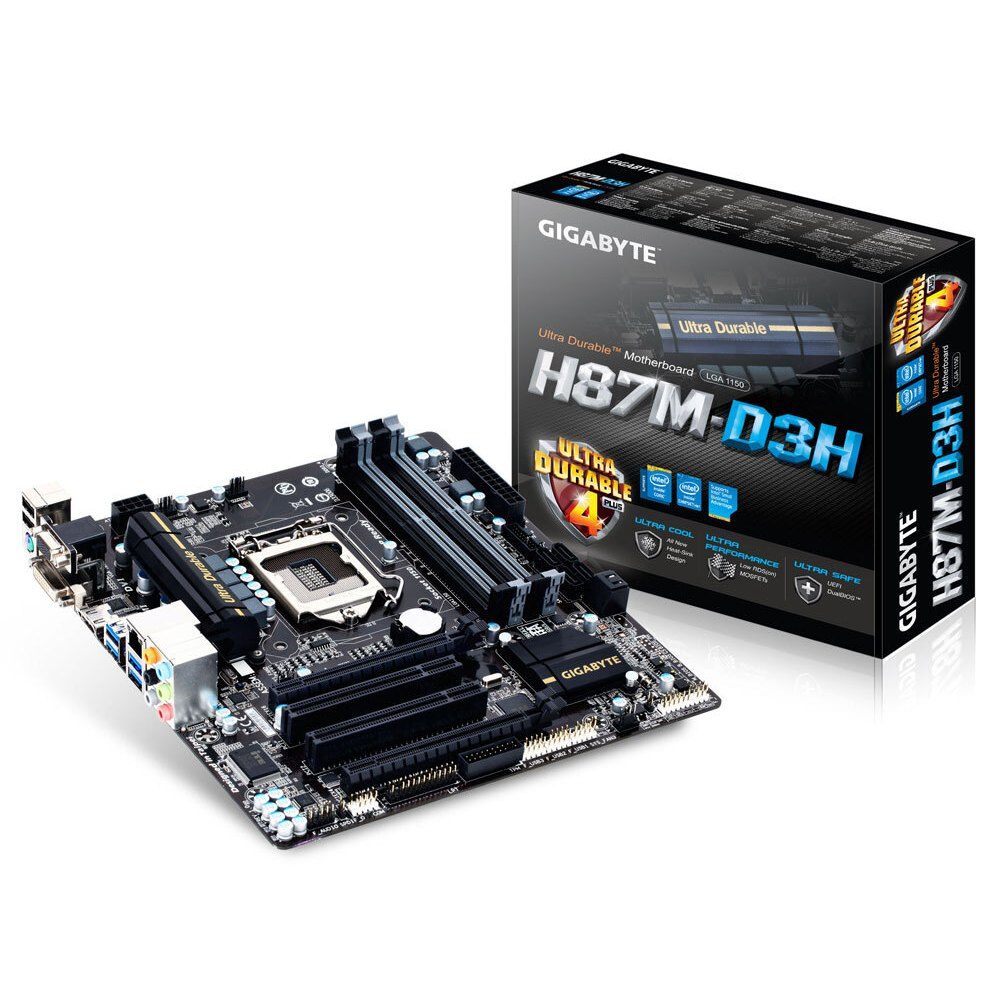 Motherboard (เมนบอร์ด) MB GIGABYTE H87M-D3H