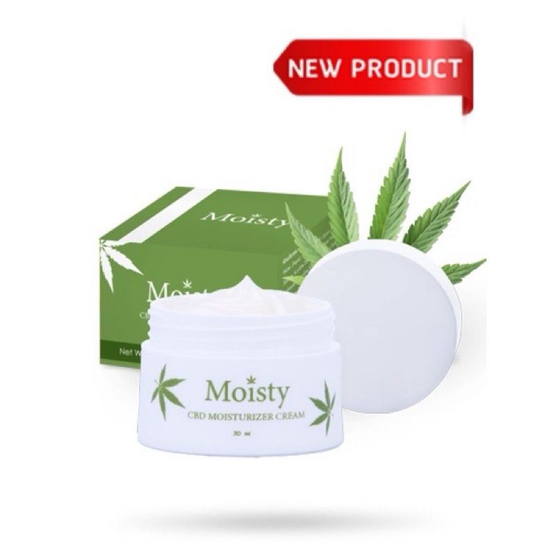 & Moisty CBD Moisturizer Cream