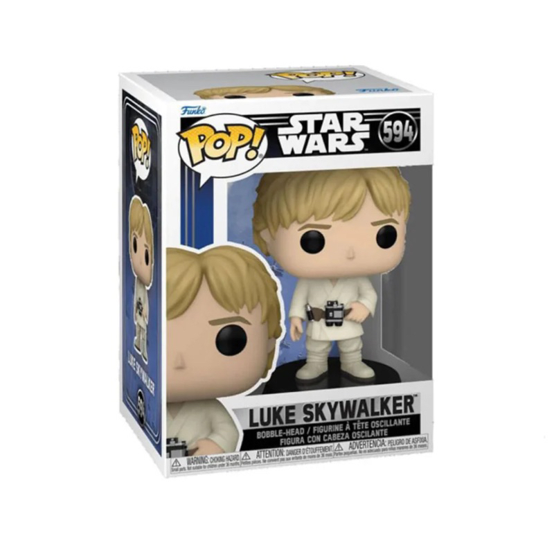 Funko Pop Luke Skywalker Star Wars 594                     .