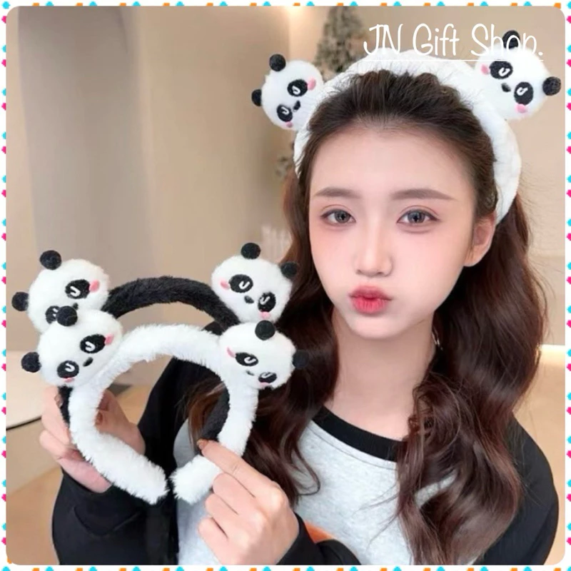 NEW!! ที่คาดผมแฟชั่นตุ๊กตา หมีแพนด้า พร้อมส่ง!!จากไทย🇹🇭