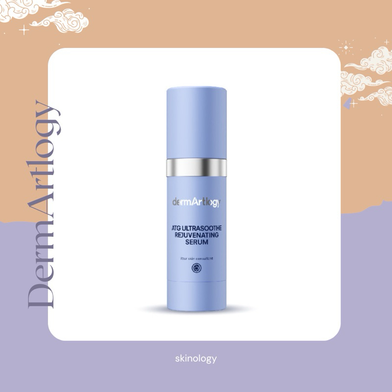 [รับcoinคืนสูงสุด 25%] (พร้อมส่ง) รุ่นใหม่ Dermartlogy ATG Ultrasoothe Rejuvenating Serum 40ml