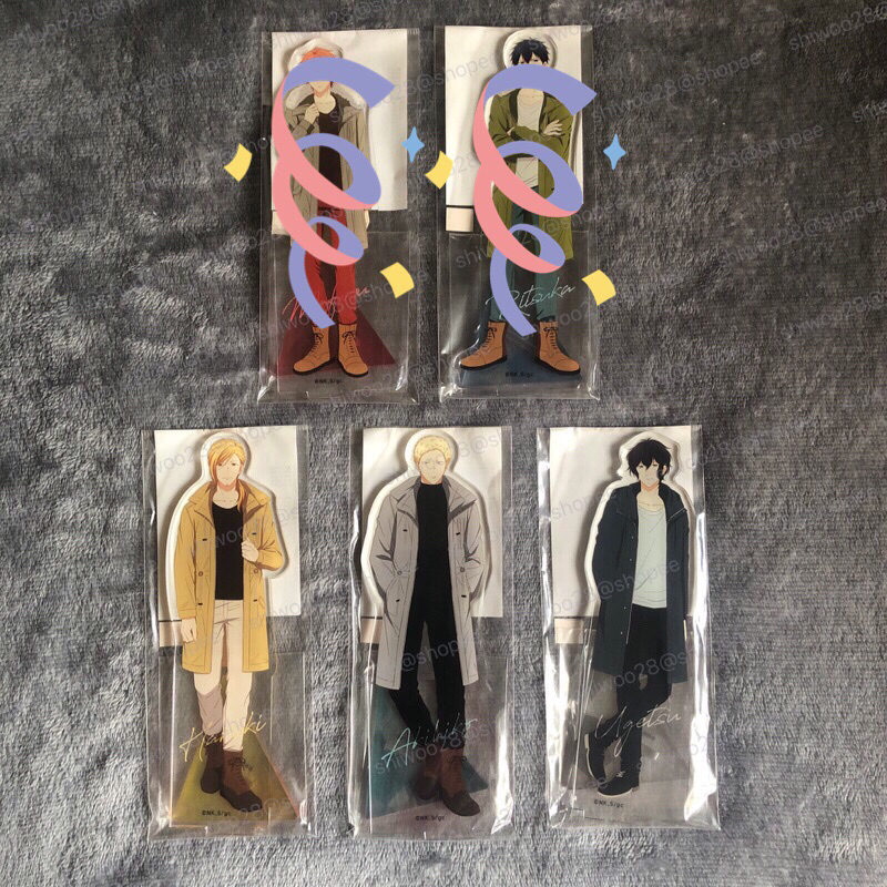 15-16cm★ Movie Given Acrylic Stand Mafuyu Ritsuka Akihiko Haruki Ugetsu