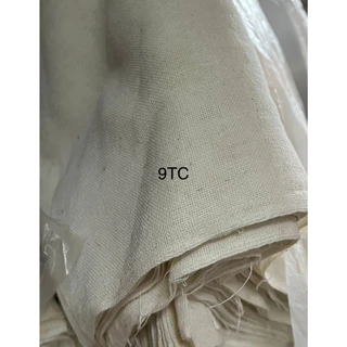 ผ้าฝ้ายดิบTCเกรด A เนื้อดี ขนาด 100x90 ซม. ราคา/เมตร | ผ้าทำหมอน กระเป๋า ปูโต๊ะ แว๊กซ์ขน ฉากถ่ายรูป