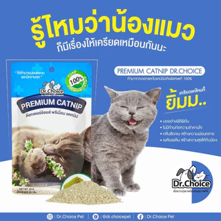 Dr.Choice Premuim Catnip - ด๊อกเตอร์ ช๊อยส์ พรีเมียม แคทนิป กัญชาแมว (20g.)