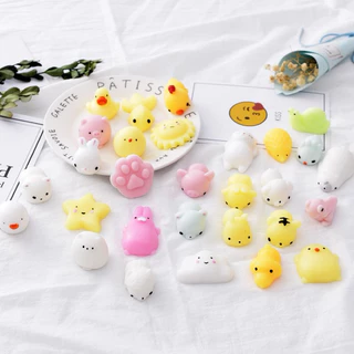 พร้อมส่ง🔥 ของเล่นบีบสกุชชี่ รูปการ์ตูนสัตว์น่ารัก บรรเทาความเครียด ของเล่นนุ่มนิ่ม สุ่มลาย โมนิ