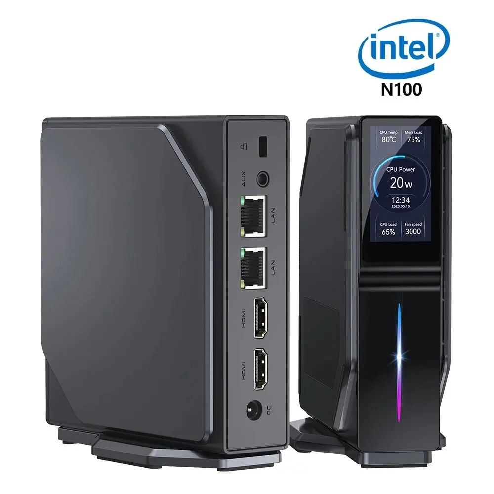 MiniPC Intel N100  RAM16GB SSD512GB สำหรับเล่นเกมส์ / ทำงาน